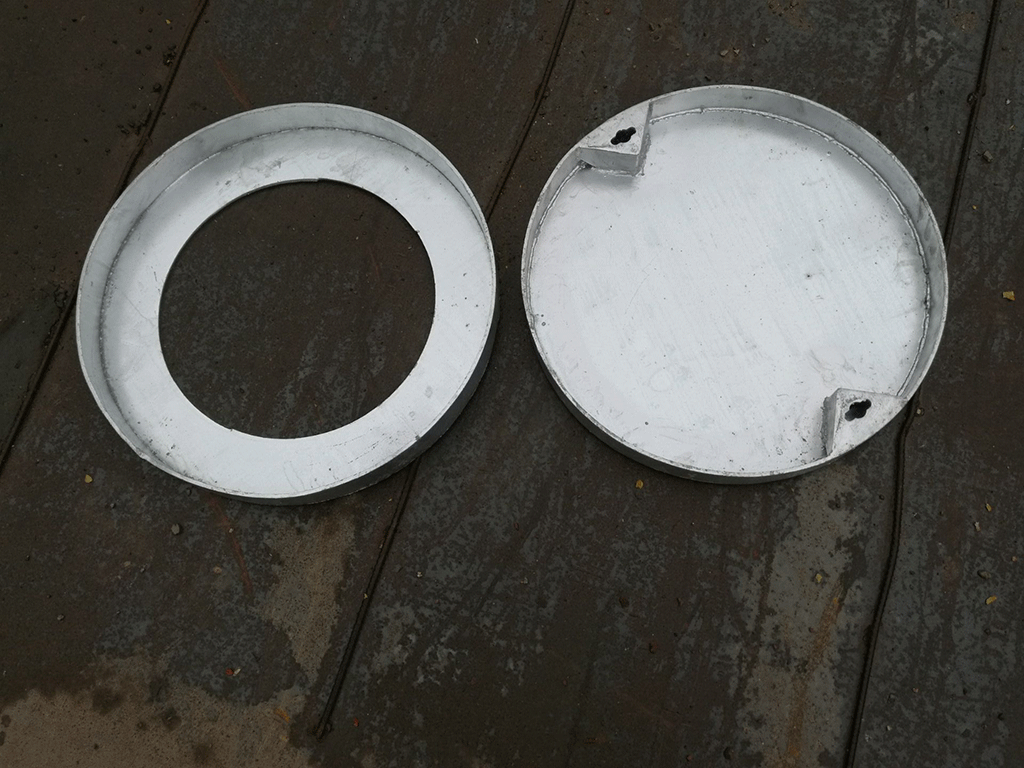 圆形不锈钢隐形井盖