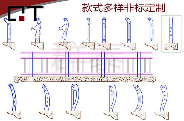 桥梁护栏产品设计